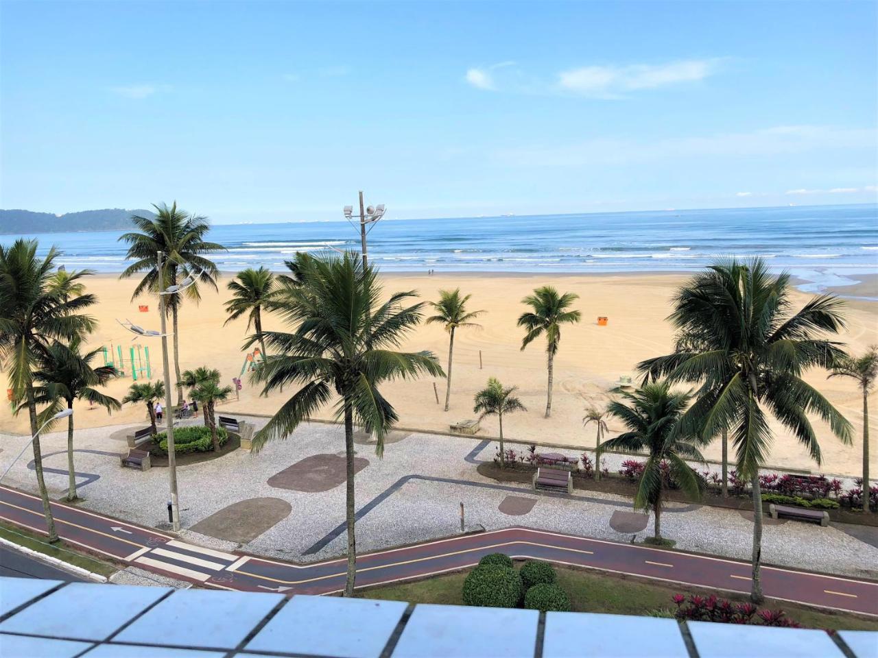Апартаменти Apto Frente Ao Mar Com Vista Maravilhosa Прая-Гранді Екстер'єр фото